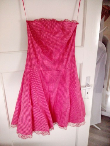 Polka dots rotes carmen - -,
