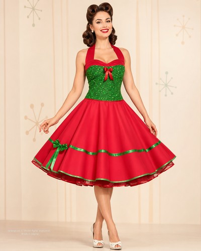 Petticoatkleid 50er jahre zum - 50er,