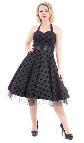 Hearts roses polka dots - &,