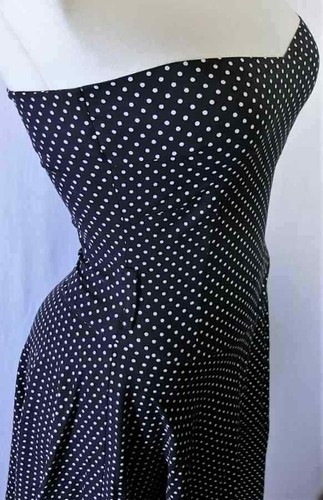 Petticoat bandeau kleid polka - petticoat,